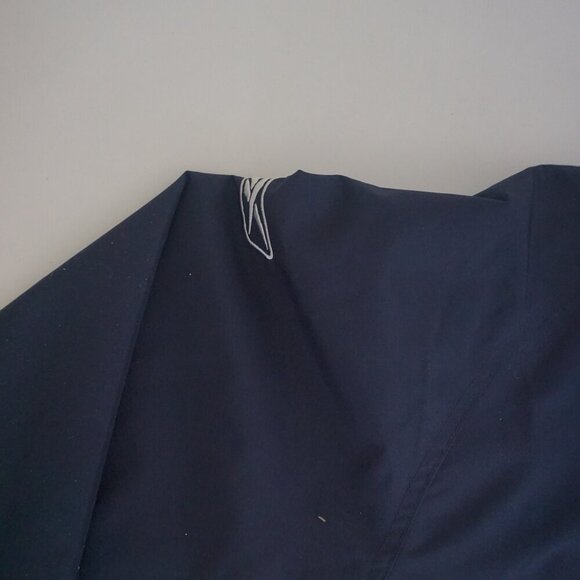 Vintage '90S Reebok Navy White Zip Up Baseball Style Windbreaker Jacket 2XL - Picture 9 of 10